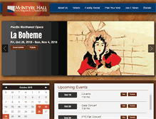 Tablet Screenshot of performingartscenter.skagit.edu